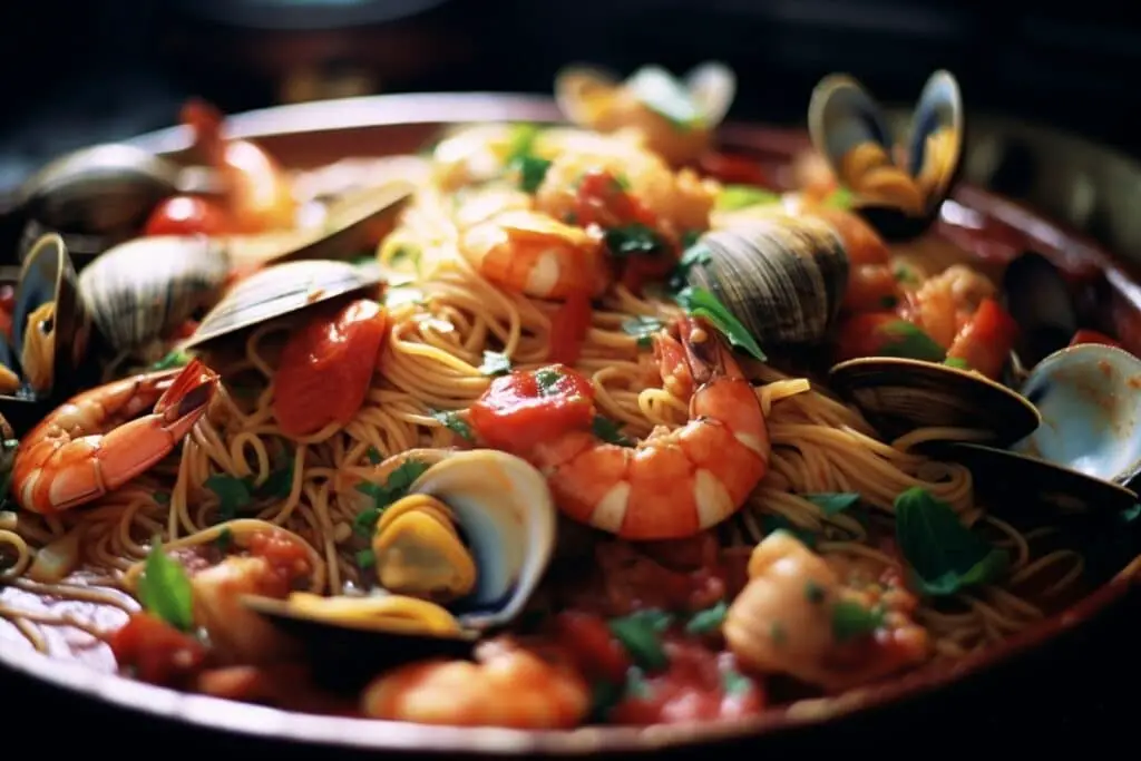 spaghetti aux fruits de mer recette pecheur