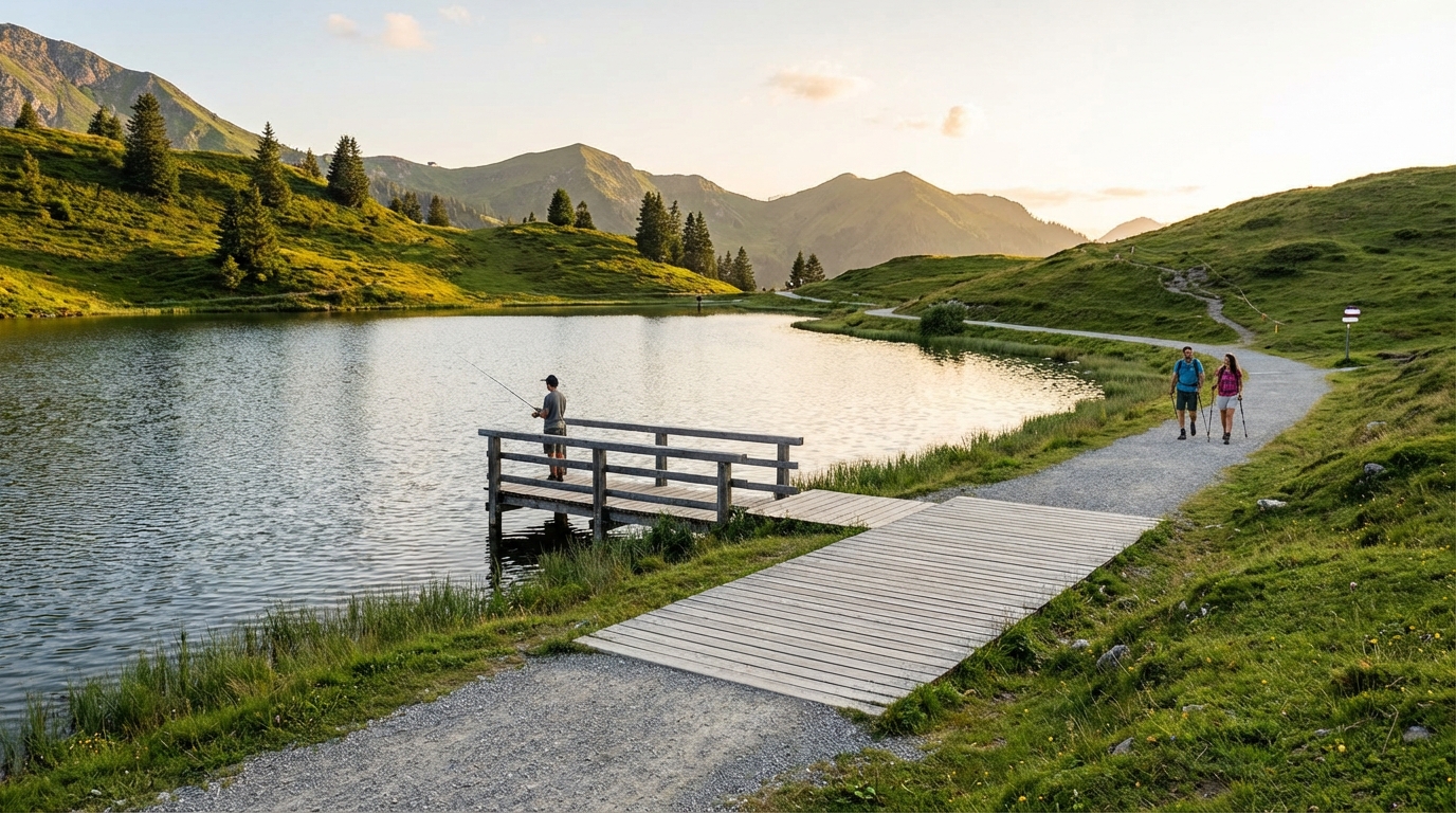 lac accessible randonnée pêche - Top 5 Lacs Accessibles Randonnée Pêche : Les Incontournables Pour Débuter
