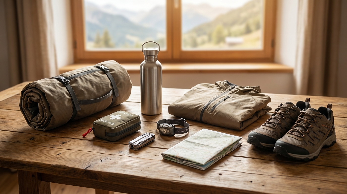 randonnée débutant France - Préparer son Équipement : Le Minimum Essentiel pour Débuter