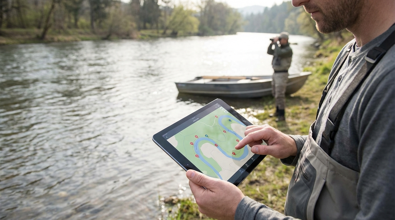 spot de pêche en rivière - Comment Localiser les Meilleurs Spots de Pêche en Rivière : Outils et Ressources 2026