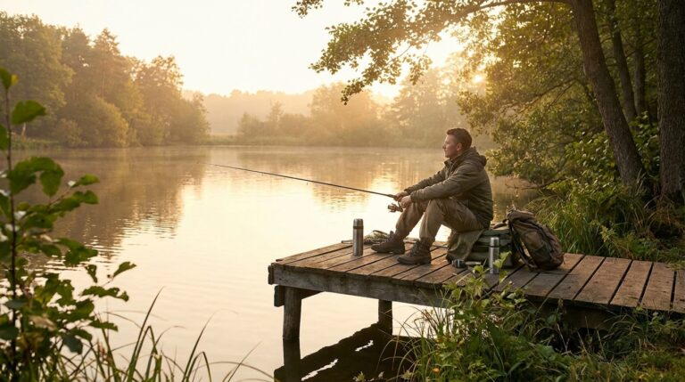 Spots de pêche en étang : 12 postes gagnants et pourquoi ils fonctionnent
