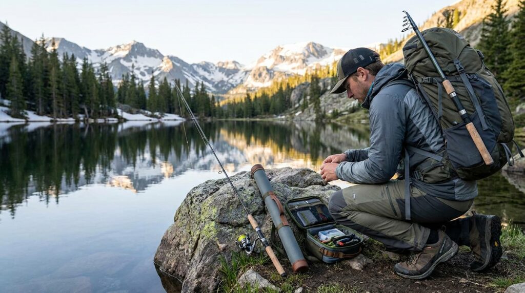 canne à pêche rando - Image de couverture