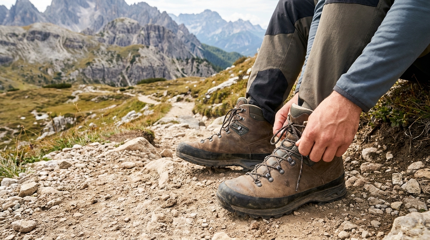 chaussures randonnée montagne homme - Image de couverture