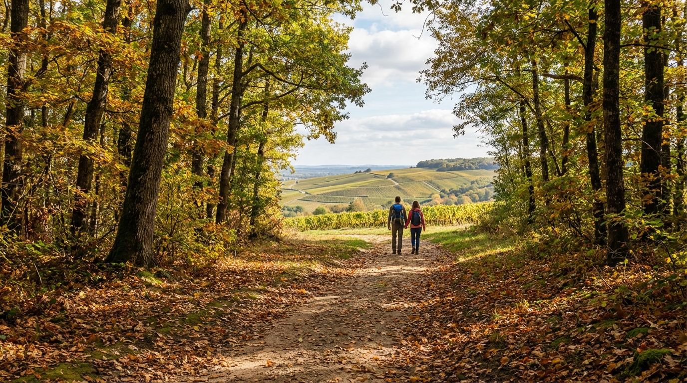 montagne de reims randonnée - Image de couverture