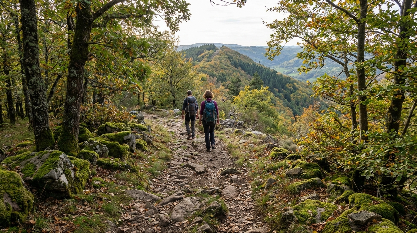 montagne noire randonnée - Image de couverture