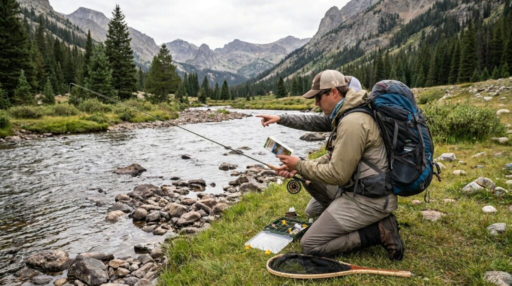 rando pêche conseils débutant - Image de couverture
