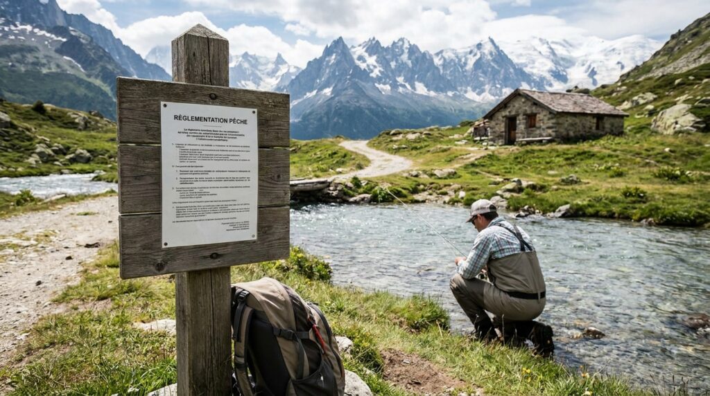 réglementation pêche en montagne - Image de couverture