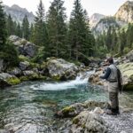 techniques de pêche truite montagne - Image de couverture