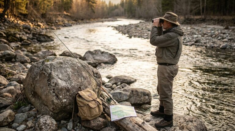 trouver un spot de pêche - Image de couverture