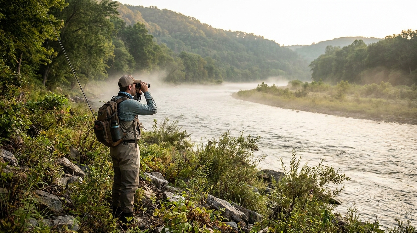 trouver un spot de pêche - Image de couverture