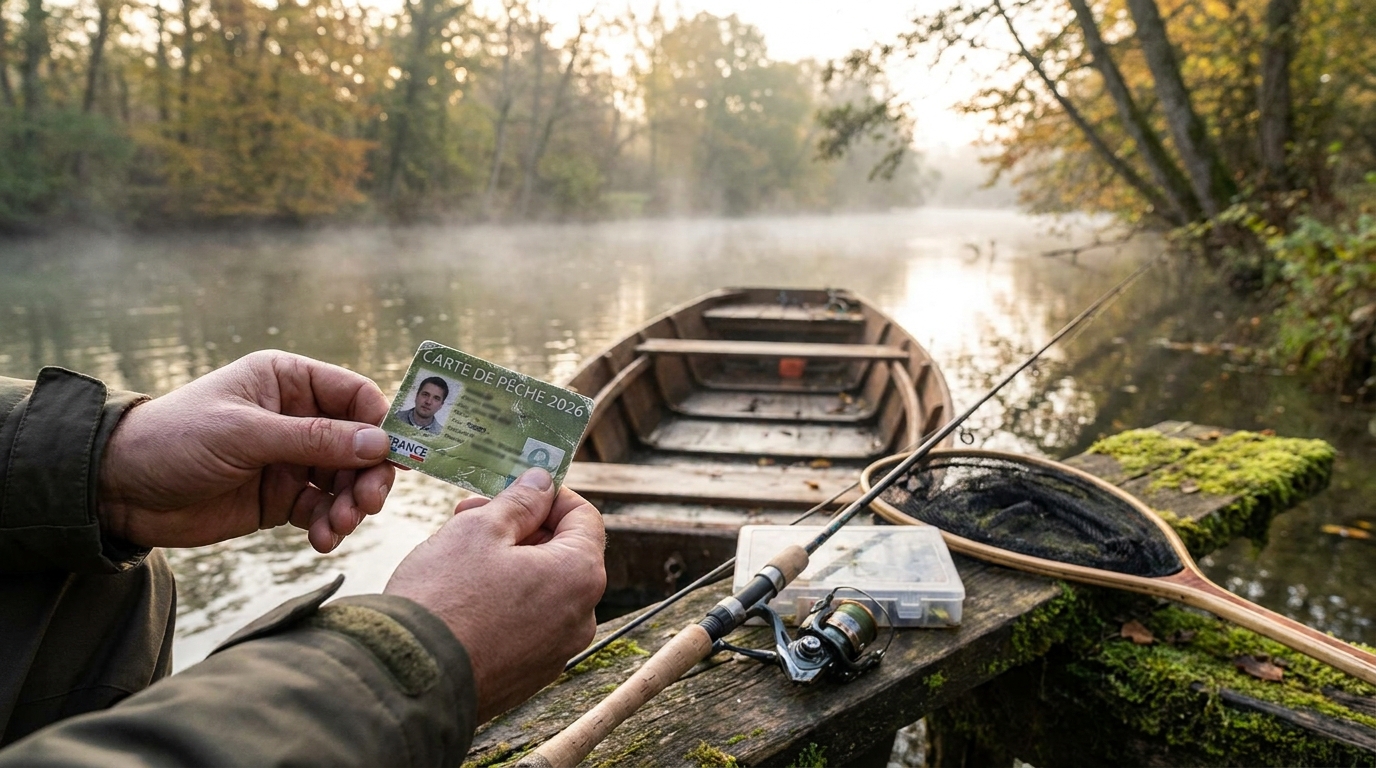 carte de pêche 2026 - Image de couverture
