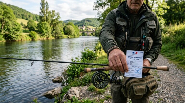 carte de pêche - Image de couverture