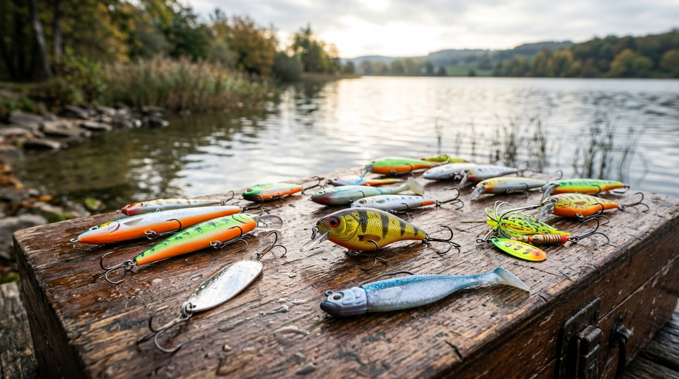 leurres de pêche - Image de couverture