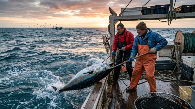 pêche au thon - Image de couverture